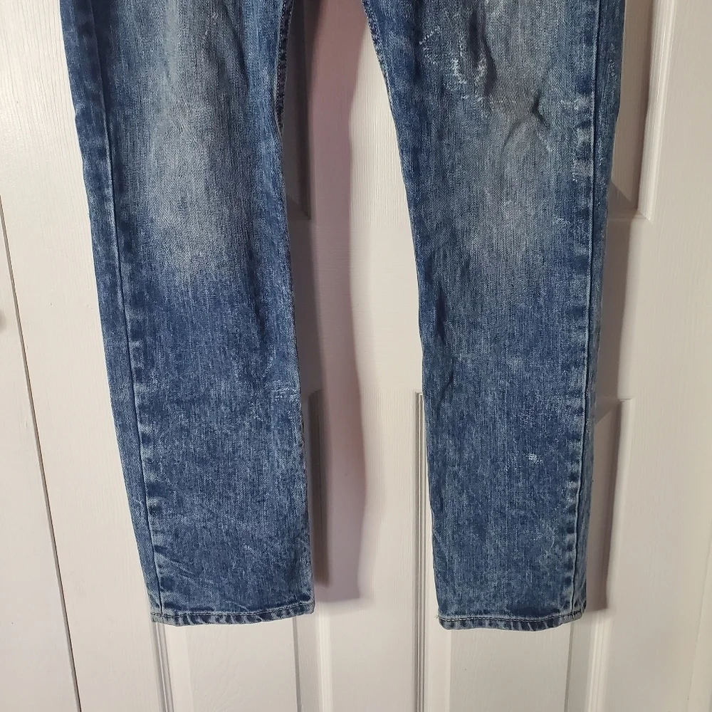 Levi's 510 Denim Blue Jeans Straight Leg 36x32